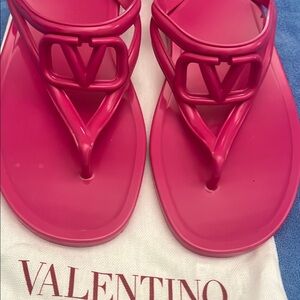100 % Authentic Valentino Pink Sandals